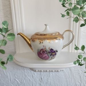Teapot Bavaria Kensington Vintage English Lovers Beautiful Teapot England